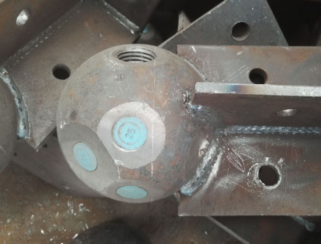 普陀螺栓球球塞，网架配件